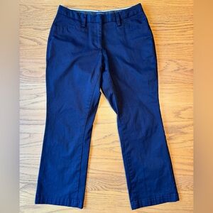 Lands' End Women's Navy Cropped Pants